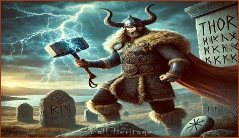 How is Thor related to Odin?