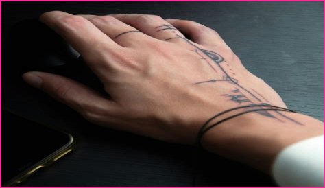 Simple Hand Tattoos For Men