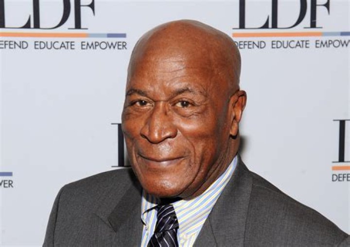 What is the age difference between John Amos and Jimmie Walker?
